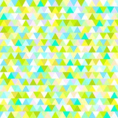 Background. Seamless texture. Triangle pattern. Abstract geometric wallpaper of the surface. Print for  t-shirts and textiles. Ecological colors