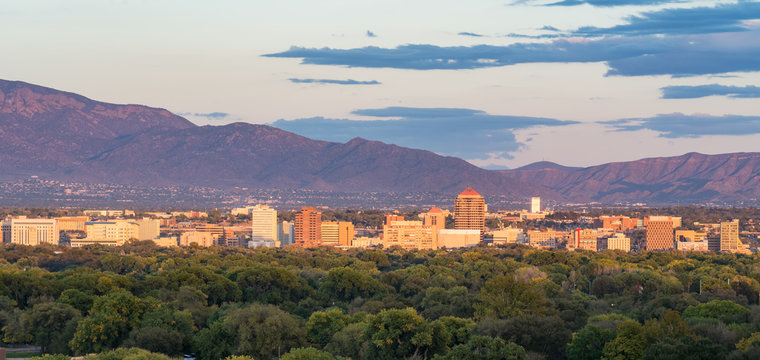 Albuquerque, New Mexico Skyline