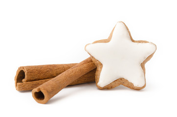 Zimtstern und Zimtstange