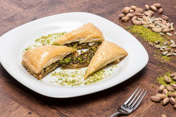 carrot slice baklava