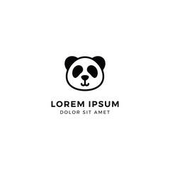 Panda Logo template
