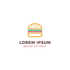 Burger Logo Template