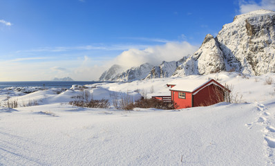 The west end of Lofoten Islands