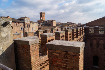 Cloudy Siena