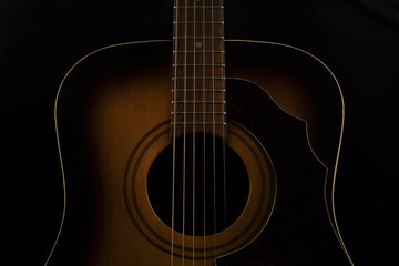 Obraz na płótnie Canvas Acustic guitar