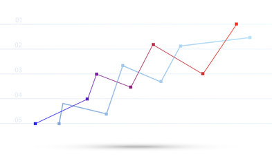 grafico economia, istogrammi, statistiche