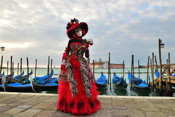 Naklejka premium Carnival of Venice, Italy