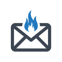 Fire mail Icon