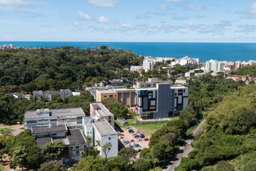 Aerial view of Salvador Bahia Brazil