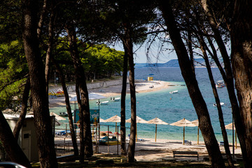 Mittelmeerküste in Kroatien