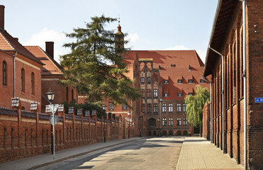 Fototapeta premium Cistercian-Benidictine Monastery in Chelmno. Poland