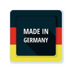 Made in Germany label illustration