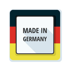 Made in Germany label illustration