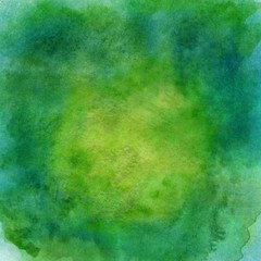 Deep Green Watercolor Paper Texture