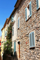 picturesque old town Hyères - France