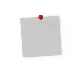 Notizzettel mit wutenden Smileypin