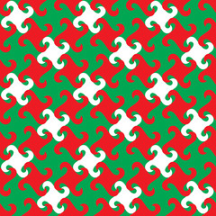 Swirly Holiday Pattern 4