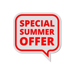 Special Summer Offer