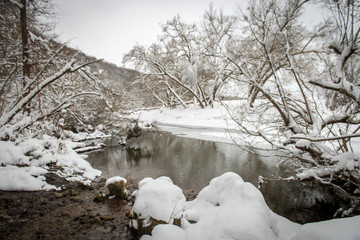Winter river