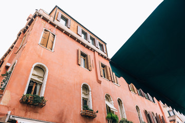 the old Venice streets of Italy