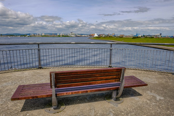 View of Cardiff Bay from the Barage