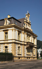 Fototapeta na wymiar View of old Decin. Czech Republic