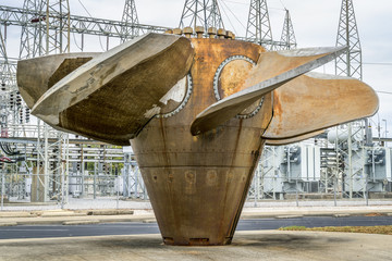 adjustable-blade Kaplan propeller turbine © MarekPhotoDesign.com