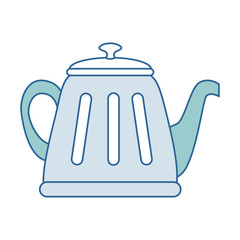 teapot elegant isolated icon vector illustration design
