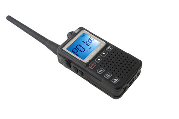 walkie-talkie isolated on white background photo