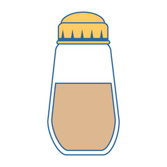 spices bottle isolated icon vector illustration design