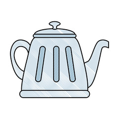 teapot elegant isolated icon vector illustration design