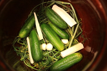 Marinated Cucumbers