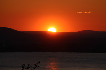 Abendrot am Bodensee - Sonnenuntergang