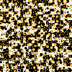 Asymmetrical Seamless Art Camouflage Design
