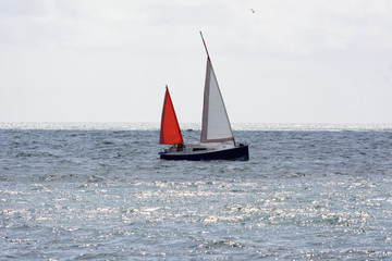 Navigation à voile .