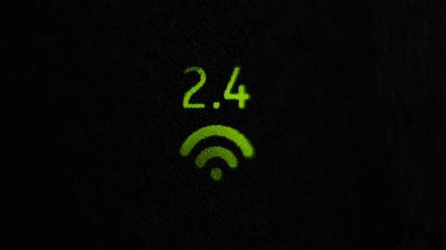 Wireless Light Of Internet Router