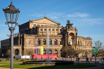 Fototapeta premium Semperoper Dresden
