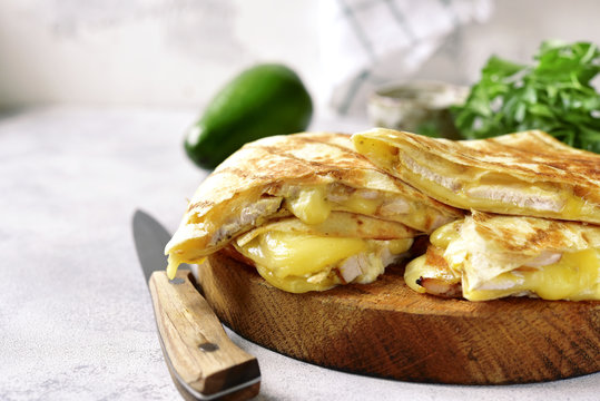 Quesadilla With Chicken.