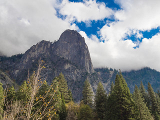 Sentineal Rock from Valley