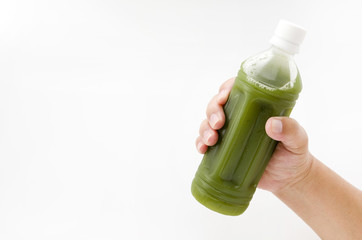 青汁のペットボトル