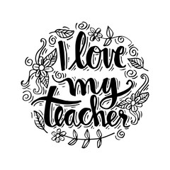 I Love My Teacher