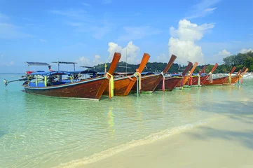 Foto op Plexiglas Longtail boats © tharinsinlapa
