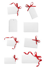 ribbon bow card note chirstmas celebration greeting
