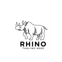 Stand rhino logo