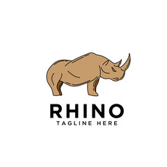 Stand rhino logo