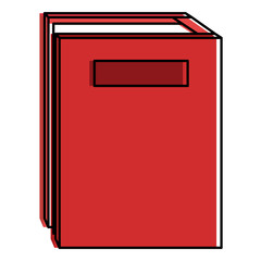 text book isolated icon vector illustration design