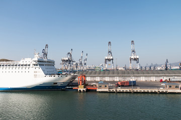 China Yantai port