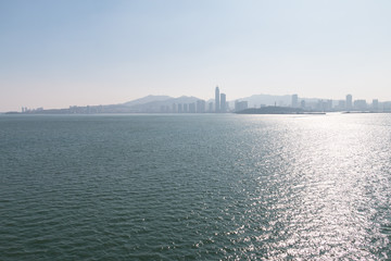 Naklejka premium China Yantai landscape