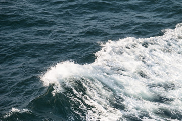 Ocean waves background texture