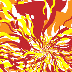 Fire Abstract Background
